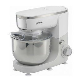 Gorenje MMC1005W Robot de Cocina 1000W 4,8L Color Blanco/Gris/Metálico Batir Mezcla Amasar