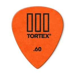 Dunlop Púas Tortex TIII 0,60 mm (Pack de 72)