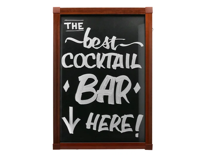 Liderpapel Pizarra de Cristal con LED para Rotuladores Tiza, Caballete Madera, 50x90cm Liderpapel Pizarra de Cristal con LED para Rotuladores Tiza, Caballete Madera, 50x90cm