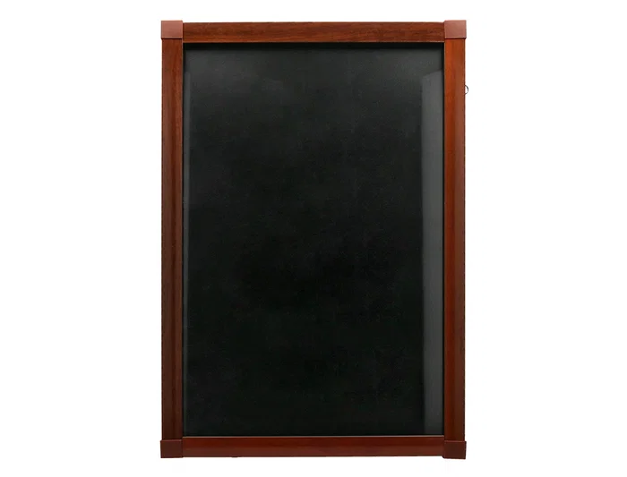 Liderpapel Pizarra de Cristal con LED para Rotuladores Tiza, Caballete Madera, 50x90cm Liderpapel Pizarra de Cristal con LED para Rotuladores Tiza, Caballete Madera, 50x90cm