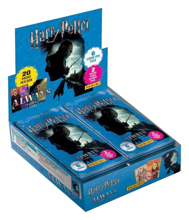 Panini Harry Potter Always Trading Card Collection Cajita de Sobres Retail (20) Panini Harry Potter Always Trading Card Collection Cajita de Sobres Retail (20)
