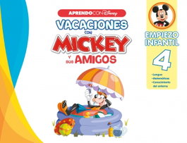 CLIPER, Vacaciones con mickey y sus amigos: empiezo infantil 4