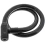 Burg Wachter Candado para Bicicleta 570 120 Llave Acero 25 mm con Funda PVC