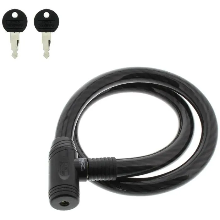 Burg Wachter Candado para Bicicleta 570 120 Llave Acero 25 mm con Funda PVC Burg Wachter Candado para Bicicleta 570 120 Llave Acero 25 mm con Funda PVC