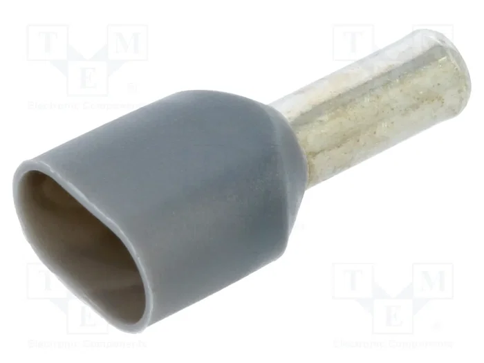 ERKO Terminal de manga aislada doble de cobre 4mm² 10mm ERKO Terminal de manga aislada doble de cobre 4mm² 10mm