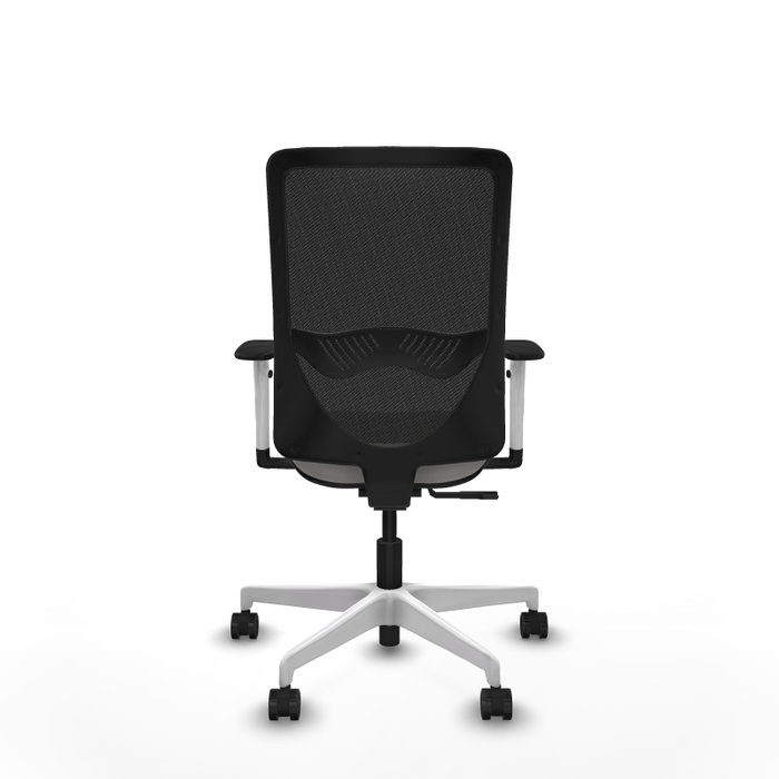 PIQUERAS Y CRESPO Silla de oficina Zulema con mecanismo Sincro Blanco y Negro PIQUERAS Y CRESPO Silla de oficina Zulema con mecanismo Sincro Blanco y Negro