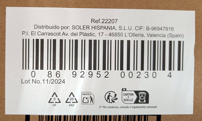 Lav Set 6 Copas Champagne Misket 190 cc Medidas 5 x 5 x 19.3 cm (4 Cajas)