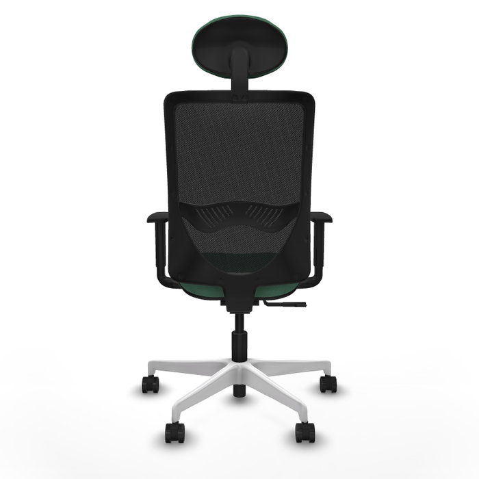 PIQUERAS Y CRESPO Silla de oficina Zulema con mecanismo Sincro, Verde esmeralda y Negro PIQUERAS Y CRESPO Silla de oficina Zulema con mecanismo Sincro, Verde esmeralda y Negro