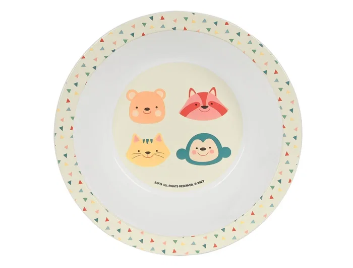 Set de Menaje Infantil Safta Cabecitas (4 Piezas)