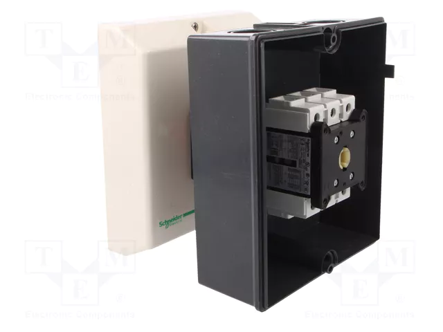 SCHNEIDER ELECTRIC Seccionador Principal de Seguridad TeSys VARIO 3 Polos 63A SCHNEIDER ELECTRIC Seccionador Principal de Seguridad TeSys VARIO 3 Polos 63A