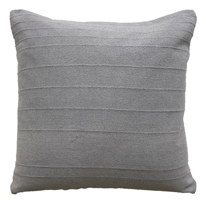 DKD Home Decor Cojín Algodón Gris Claro 60x60 DKD Home Decor Cojín Algodón Gris Claro 60x60