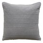 DKD Home Decor Cojín Algodón Gris Claro 60x60
