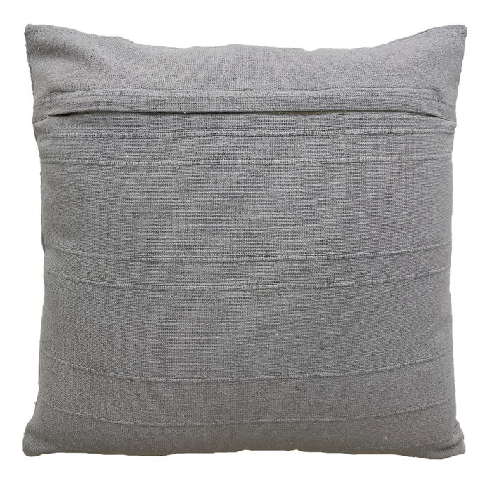 DKD Home Decor Cojín Algodón Gris Claro 60x60 DKD Home Decor Cojín Algodón Gris Claro 60x60