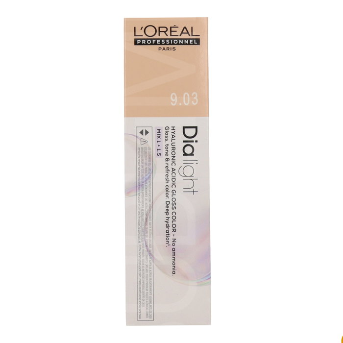 L'Oréal Professionnel Dia Light 9.03 Rubio Muy Claro Ligero Dorado 60 ml L'Oréal Professionnel Dia Light 9.03 Rubio Muy Claro Ligero Dorado 60 ml