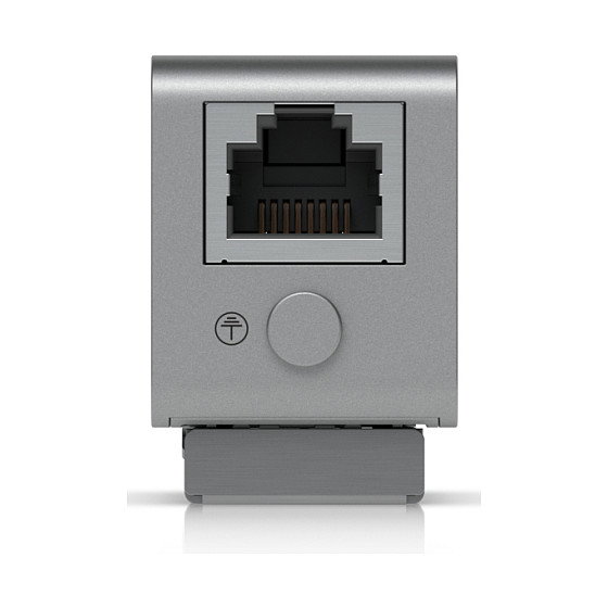 Ubiquiti Networks Inc. UACC-ETH-SP-DIN Protector Sobretensión Ethernet PoE DIN, 600 V, 10 Gbit/s, Policarbonato, Gris