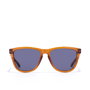 Hawkers ONE RAW Gafas de Sol Polarizadas Cuadradas #caramel dark para Adultos Unisex con Cristales Rosa Transparente