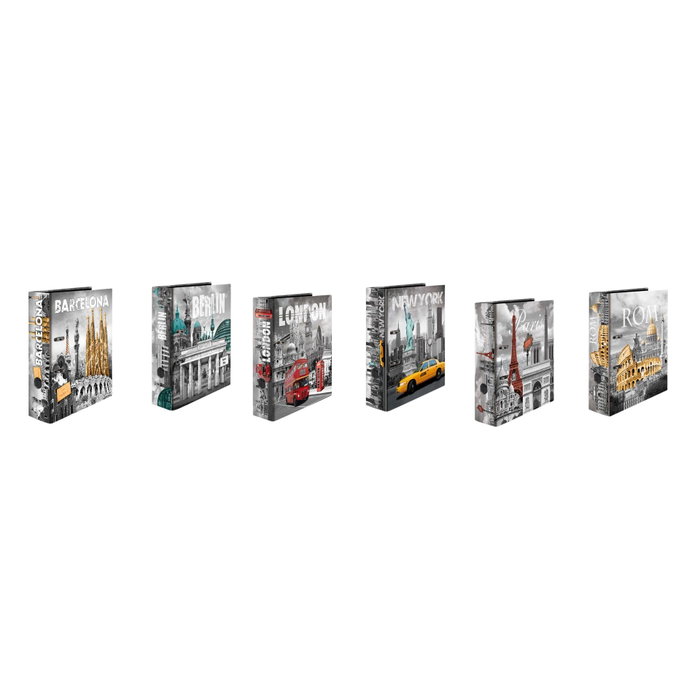 Herma Set de 10 Carpetas Trend Cities DIN A4 Herma Set de 10 Carpetas Trend Cities DIN A4
