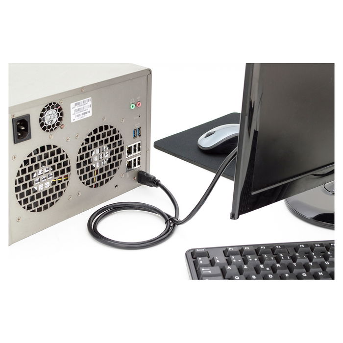 Digitus Cable de Conexión HDMI Tipo A 4K 60Hz con Ethernet, 5m Digitus Cable de Conexión HDMI Tipo A 4K 60Hz con Ethernet, 5m