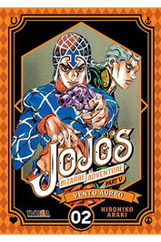 Editorial Ivrea, S.L. JoJo's Bizarre Adventure Parte 5: Vento Aureo 02 Edición Deluxe con Tinta Metalizada