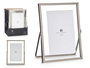 Giftdecor Marco de Metal Plateado para Fotos 10x15 cm (Set de 12)