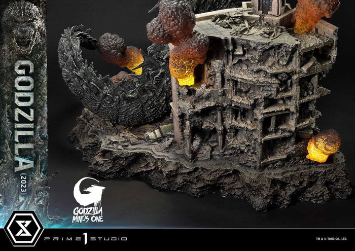 Godzilla Minus One Diorama Masterline Series Godzilla 2023 70 cm Godzilla Minus One Diorama Masterline Series Godzilla 2023 70 cm