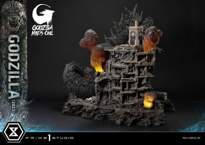 Godzilla Minus One Diorama Masterline Series Godzilla 2023 70 cm Godzilla Minus One Diorama Masterline Series Godzilla 2023 70 cm