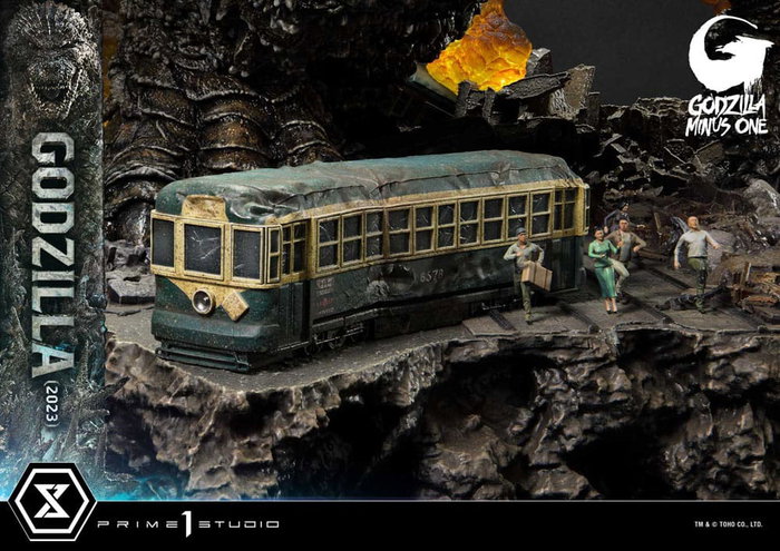 Godzilla Minus One Diorama Masterline Series Godzilla 2023 70 cm Godzilla Minus One Diorama Masterline Series Godzilla 2023 70 cm