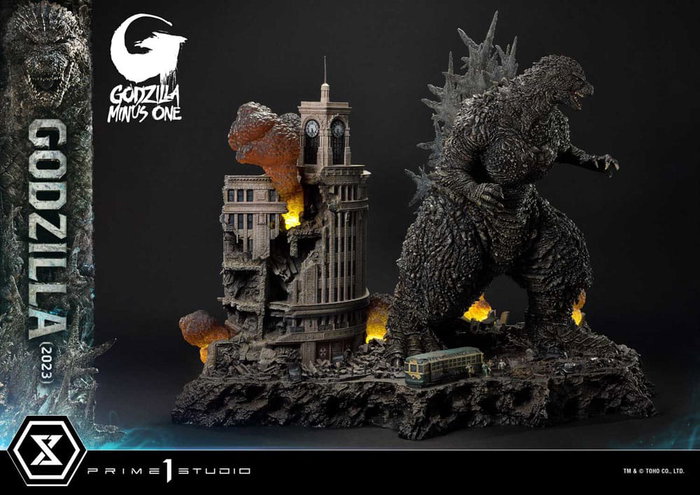 Godzilla Minus One Diorama Masterline Series Godzilla 2023 70 cm Godzilla Minus One Diorama Masterline Series Godzilla 2023 70 cm