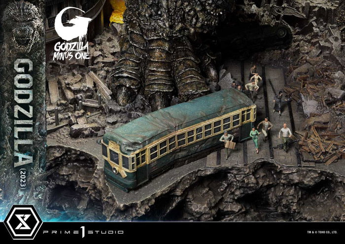 Godzilla Minus One Diorama Masterline Series Godzilla 2023 70 cm Godzilla Minus One Diorama Masterline Series Godzilla 2023 70 cm