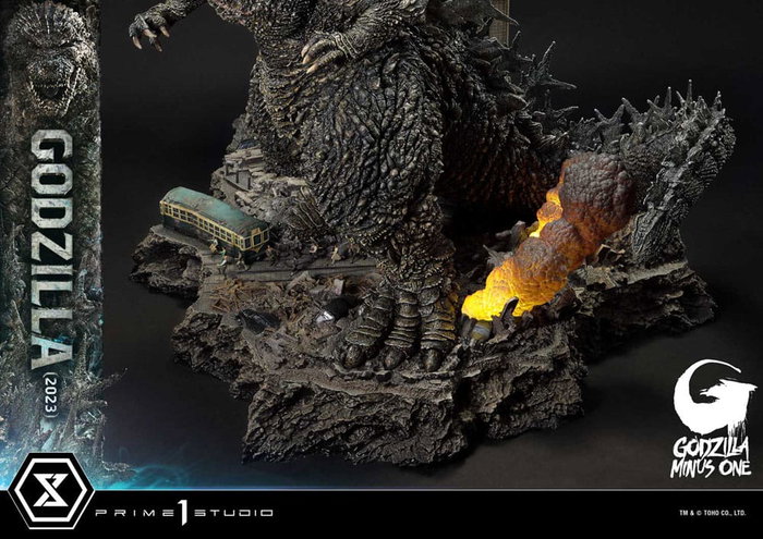 Godzilla Minus One Diorama Masterline Series Godzilla 2023 70 cm Godzilla Minus One Diorama Masterline Series Godzilla 2023 70 cm