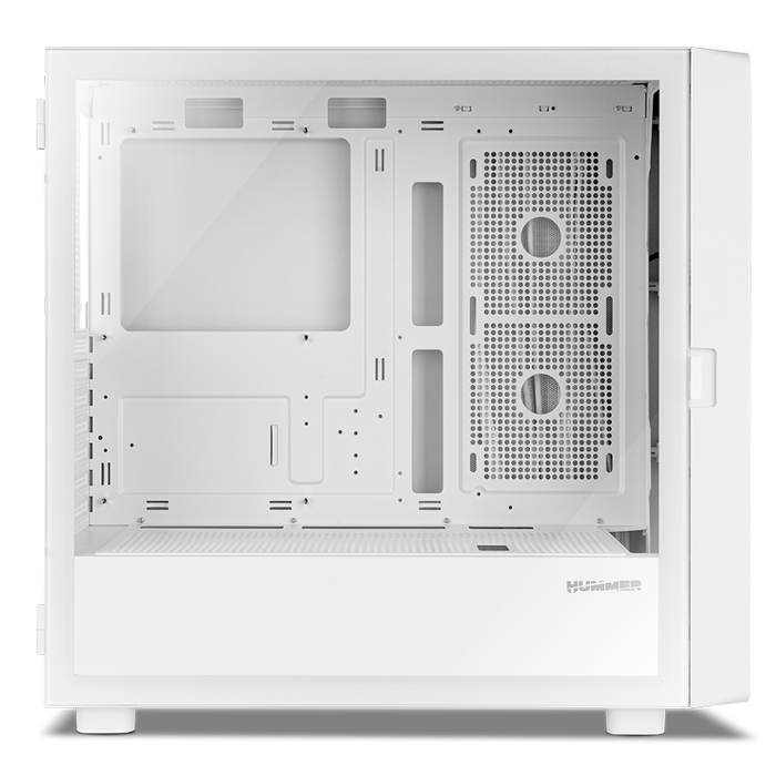 Nox Hummer Semitorre Caja PC BIOS Pantalla LCD 8" Blanco Nox Hummer Semitorre Caja PC BIOS Pantalla LCD 8" Blanco
