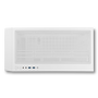 Nox Hummer Semitorre Caja PC BIOS Pantalla LCD 8" Blanco