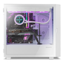 Nox Hummer BIOS Semitorre Blanca con Pantalla LCD de 8 pulgadas