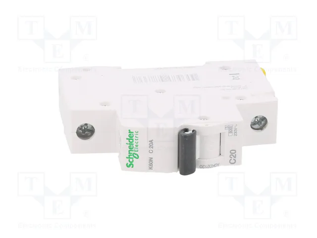 SCHNEIDER ELECTRIC Interruptor magnetotérmico K60N 20A 1P 6kA