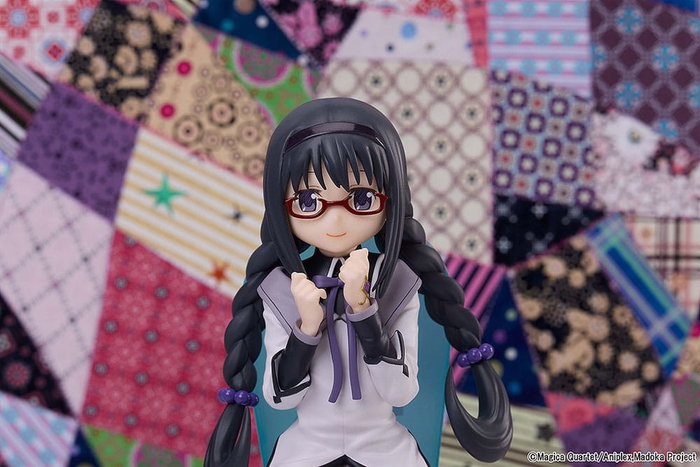 Aniplex Puella Magi Madoka Magica The Movie: Rebellion Estatua PVC Homura Akemi Tea Party Cake Song Ver. 18 cm