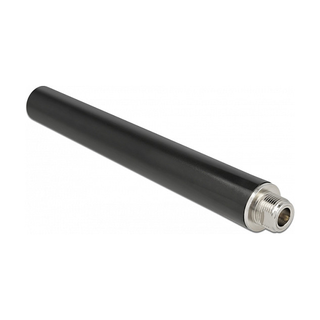 DeLOCK Antena WLAN WiFi 6 de doble banda, Clase N hembra, 4 - 6 dBi, exterior, negra