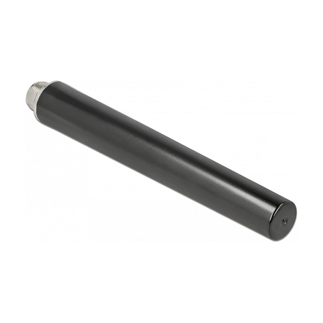DeLOCK Antena WLAN WiFi 6 de doble banda, Clase N hembra, 4 - 6 dBi, exterior, negra