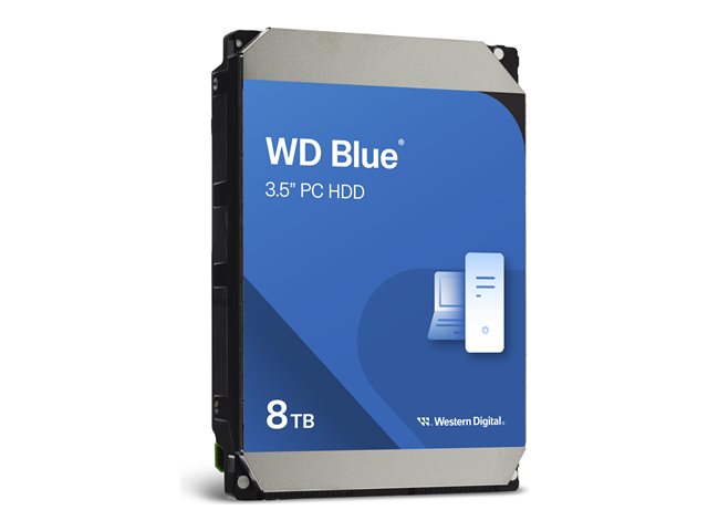 Western Digital WD Disco Duro Interno WD80EAAZ 8TB 3.5" SATA CMR para Ordenador y NAS Western Digital WD Disco Duro Interno WD80EAAZ 8TB 3.5" SATA CMR para Ordenador y NAS
