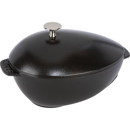 Staub Mussel Pot 25cm Negro