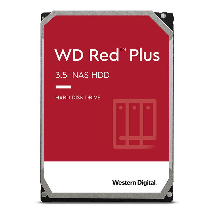 Disco Duro Western Digital WD Red Plus NAS 3,5" 5400 rpm 2 TB