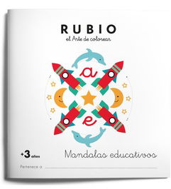 Cuaderno Rubio A4 Mandala Educativo (+3 Años)