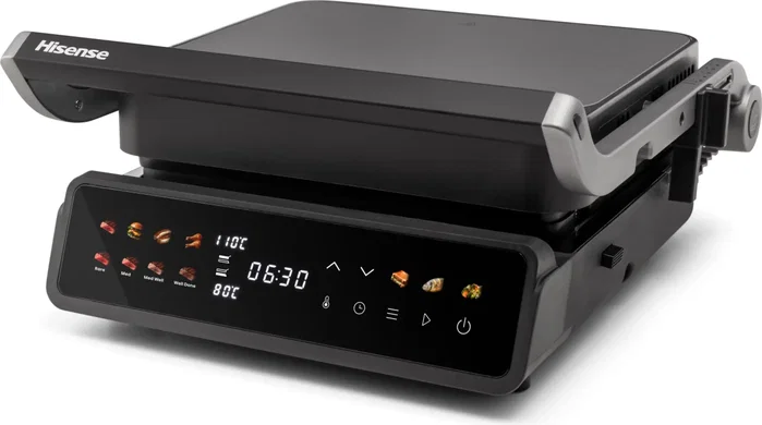 Hisense Contact Grill Digital 2000W HCG2000D antiadherente Hisense Contact Grill Digital 2000W HCG2000D antiadherente
