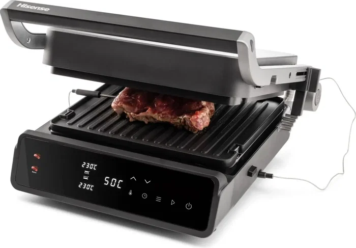 Hisense Contact Grill Digital 2000W HCG2000D antiadherente Hisense Contact Grill Digital 2000W HCG2000D antiadherente