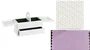 DKD Home Decor Joyero Romantico 17 x 24 x 30 cm Rosa Palo Blanco