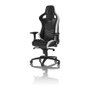 Noblechairs EPIC Echtleder Gaming Stuhl negro/blanco/rojo