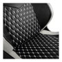 Noblechairs EPIC Echtleder Gaming Stuhl negro/blanco/rojo