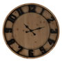 Ixia Mesa de Centro Reloj Natural DM-Madera 80 x 80 x 41 cm