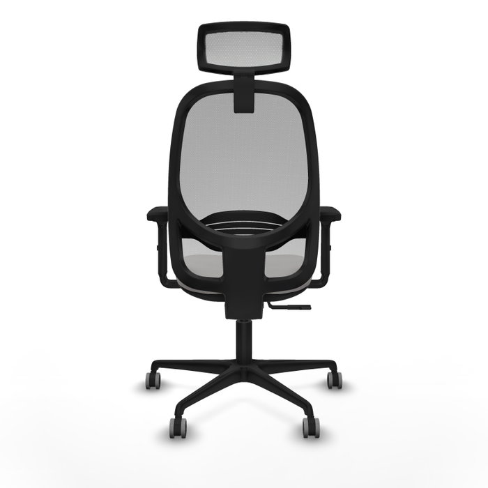 PIQUERAS Y CRESPO Silla de oficina Cilanco con mecanismo Sincro Blanco y Gris PIQUERAS Y CRESPO Silla de oficina Cilanco con mecanismo Sincro Blanco y Gris