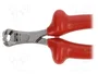 BAHCO Alicates de corte de frente con aislamiento 160mm