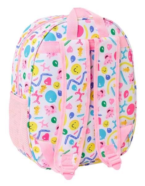 Safta Mochila 3D Peppa Pig 27x33x10 cm